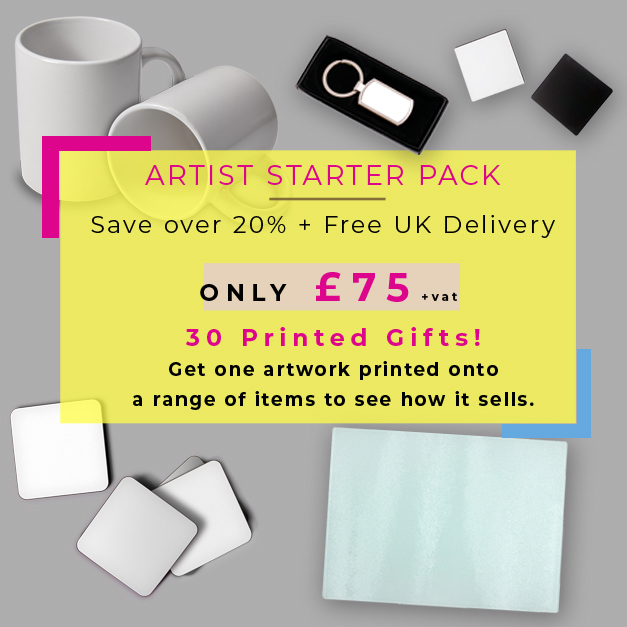 Artist Starter Pack for £75+vat
