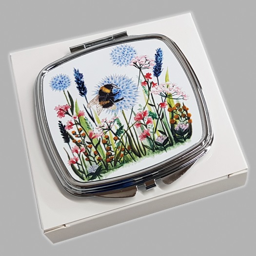 Square Compact Mirror