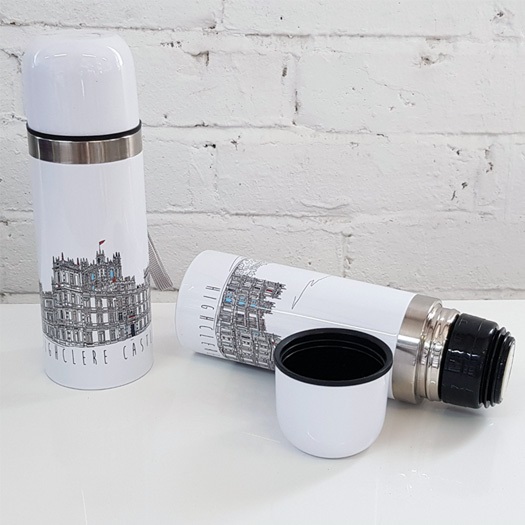 White Thermos Flask