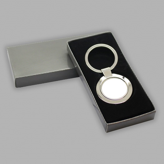 Metal Round Keyring