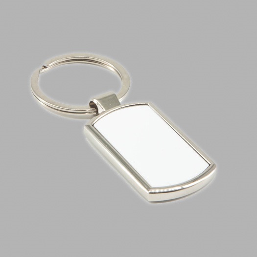 Metal Rectangular Keyring