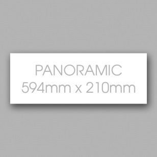 Paroramic Lustre Print 594mm x 210mm