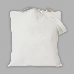Tote Bag White Polyester
